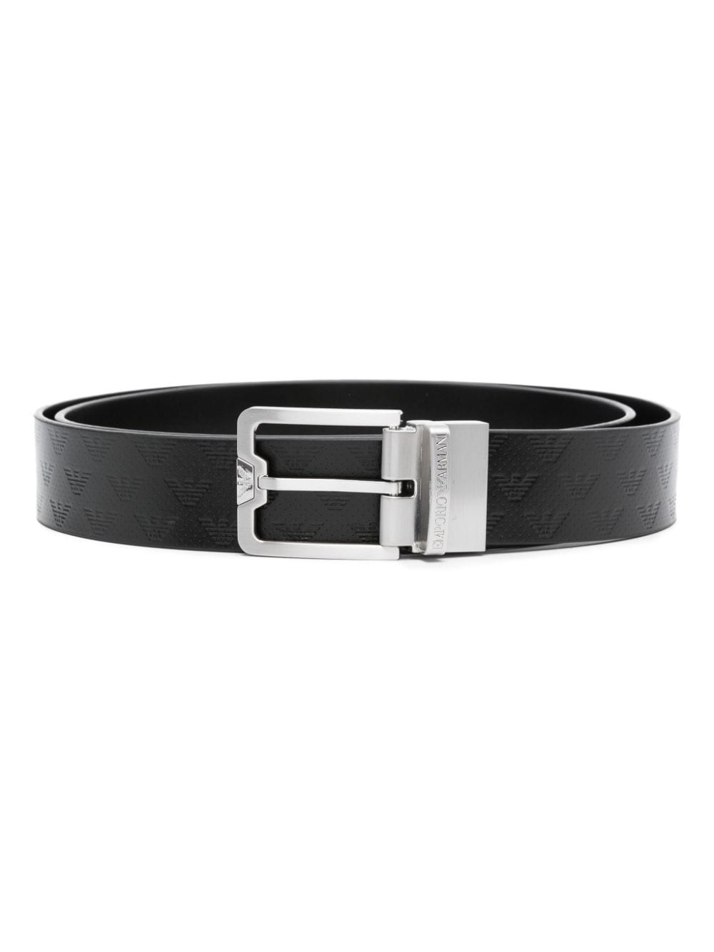Emporio Armani Exclusive Belts Nero Bovine Leather