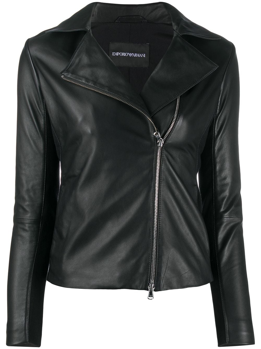 Emporio Armani Jackets Black Lamb Leather