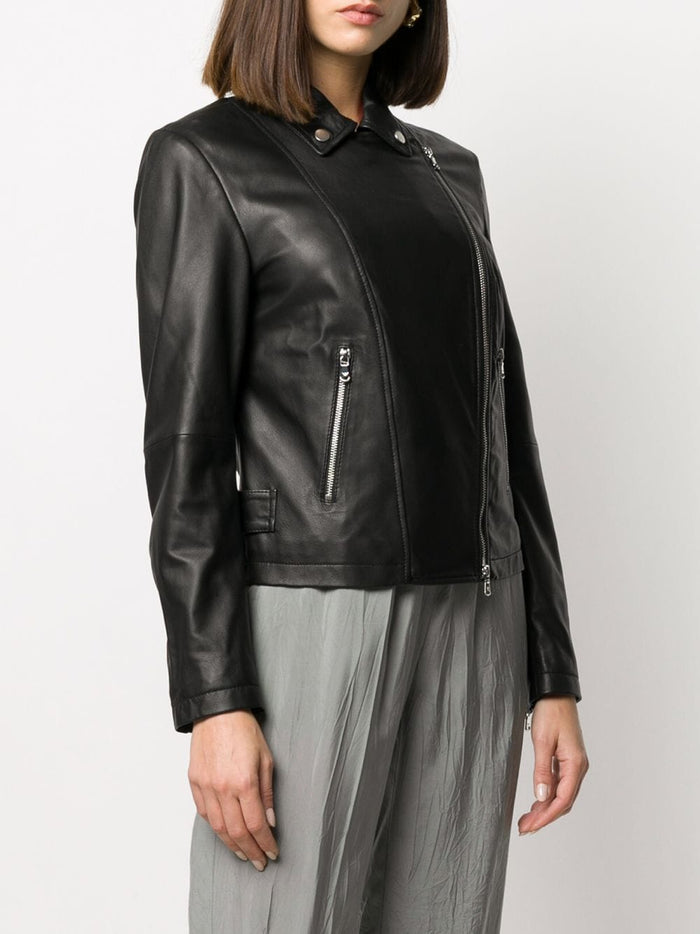 Emporio Armani Jackets Black Sheep Leather