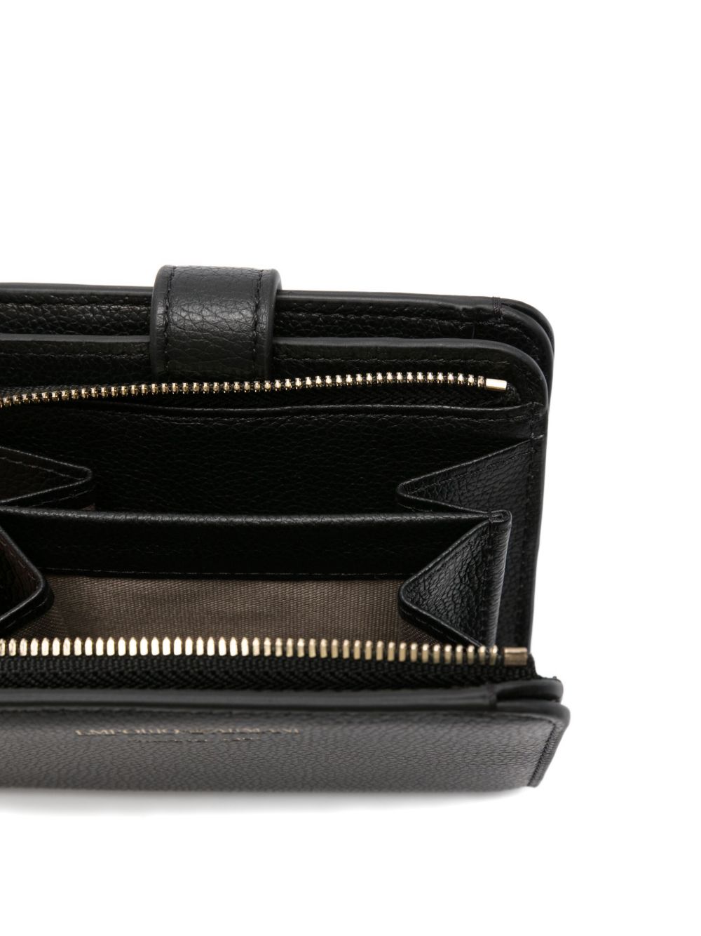 Emporio Armani Wallets Black Bovine Leather