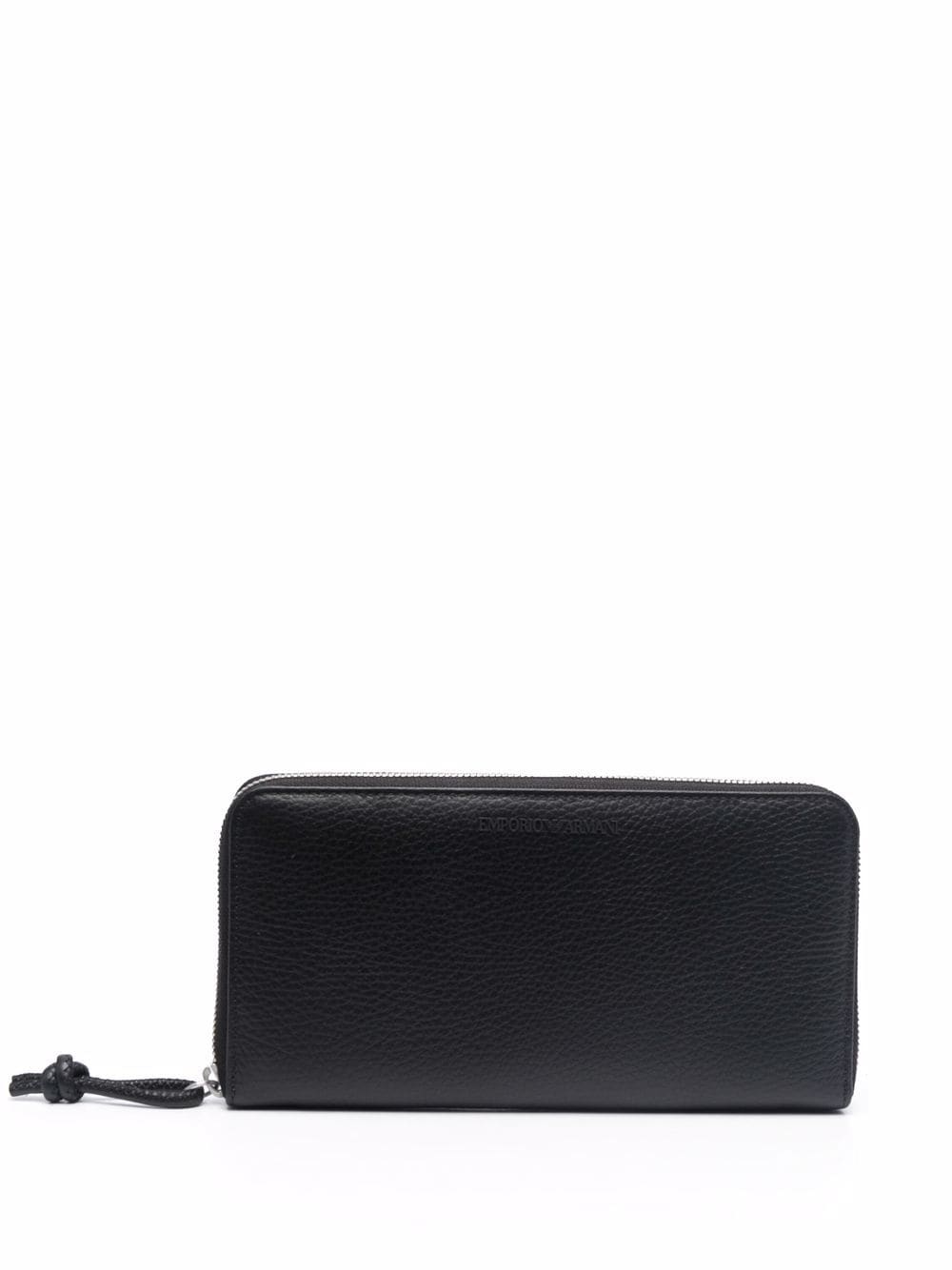 Emporio Armani Wallets Black Bovine Leather