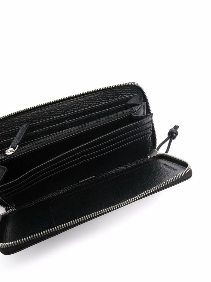 Emporio Armani Wallets Black Bovine Leather