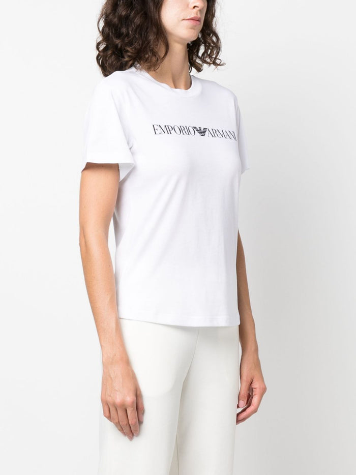 Emporio Armani T-shirts and Polos White Cotton