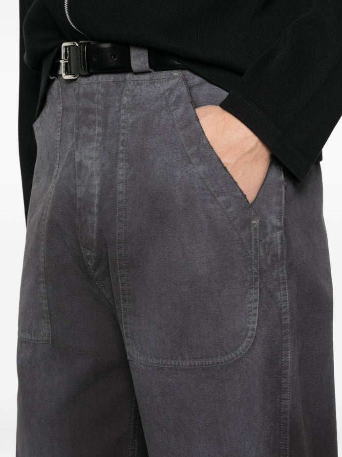 Maison Margiela Jeans Grey Polyester 65 % Cotton