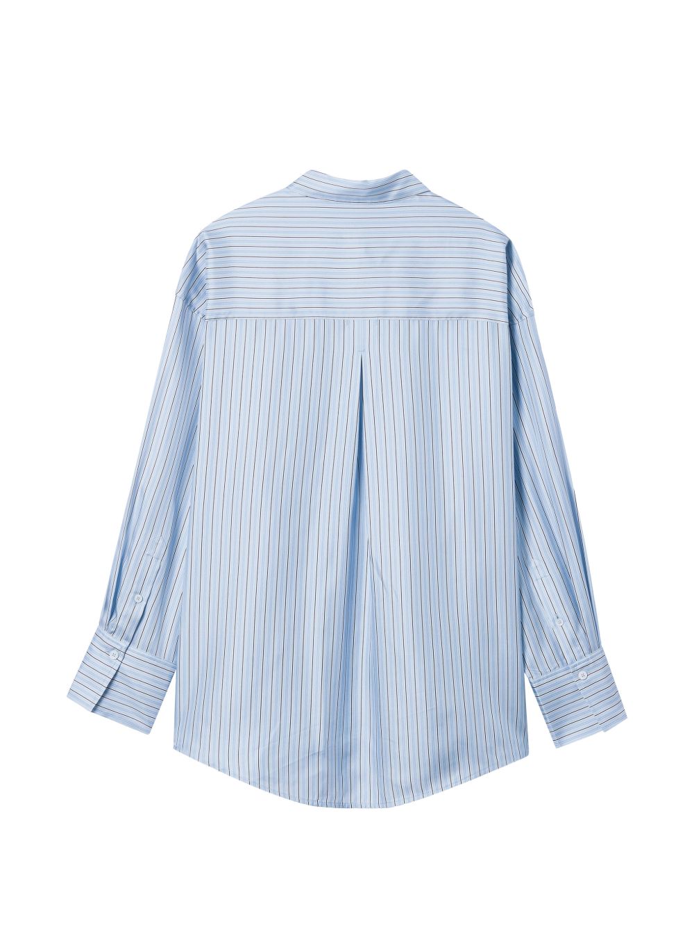 TOTEME PRE Shirts Clear Blue Silk