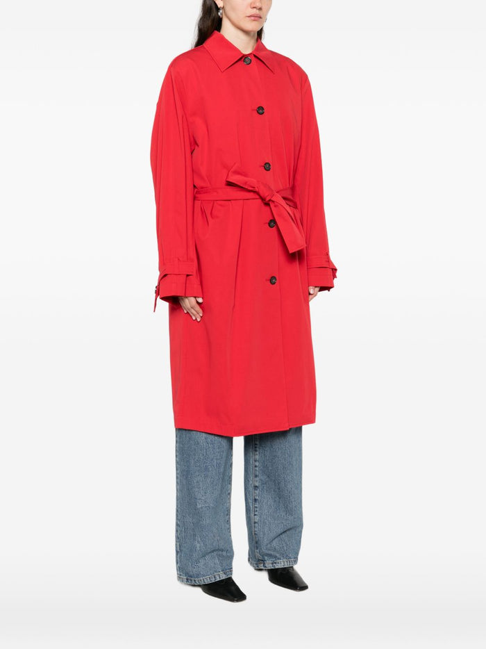 TOTEME PRE Coats Red Cotton