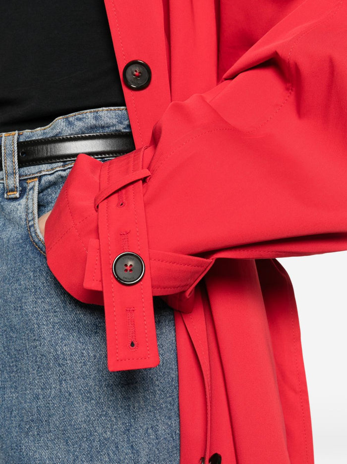 TOTEME PRE Coats Red Cotton