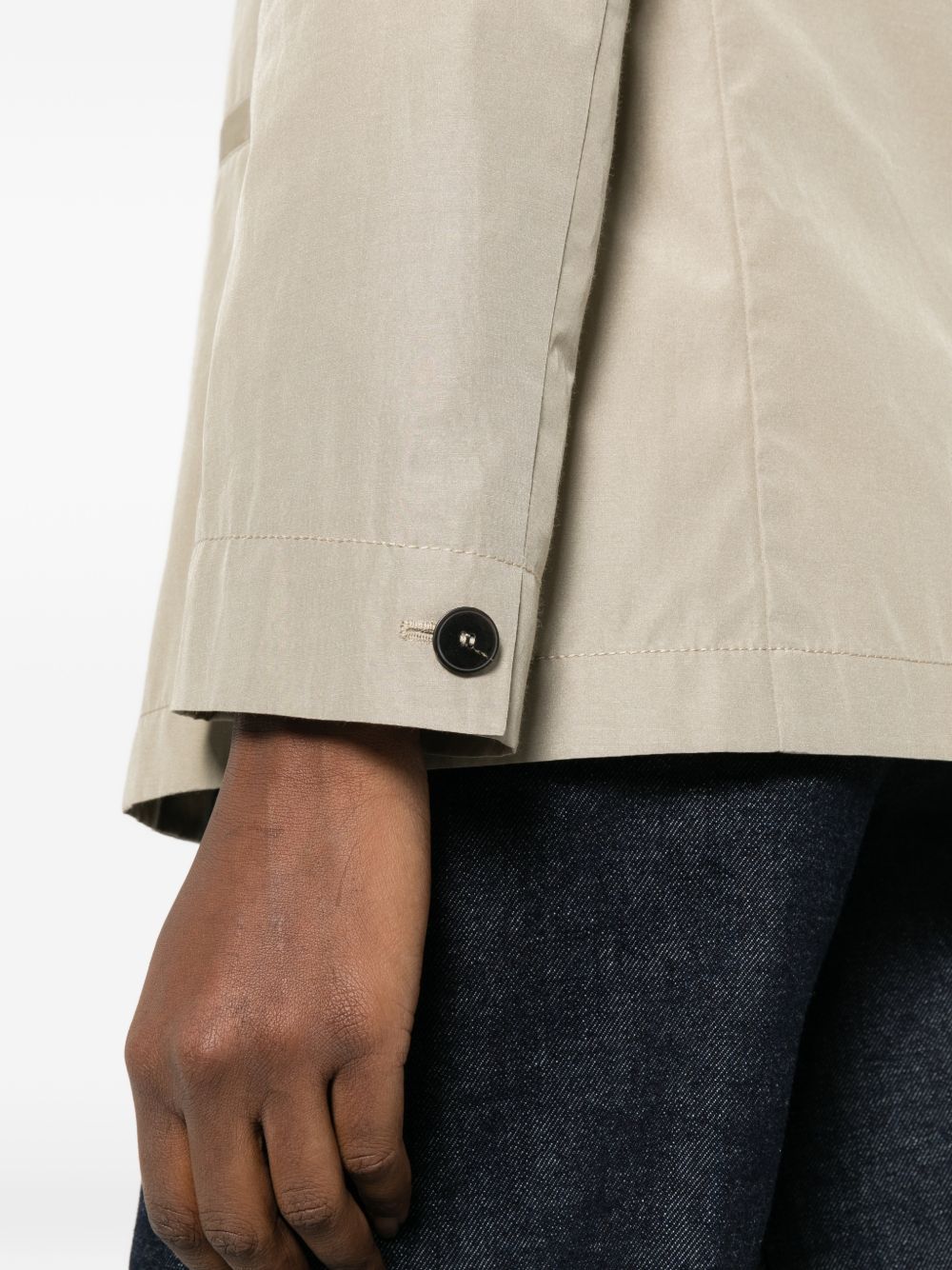 Forte Jackets Beige Polyester Cotton