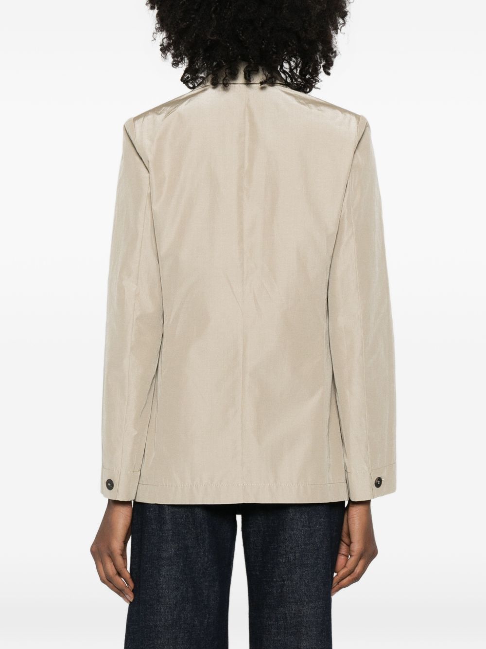 Forte Jackets Beige Polyester Cotton