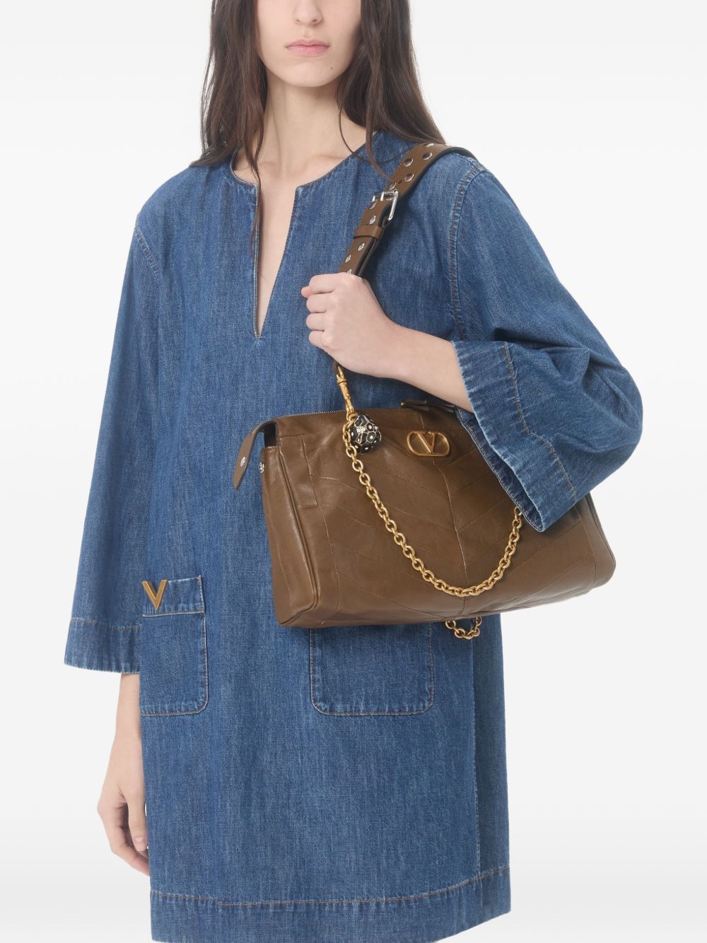 Valentino Dresses Blue Cotton