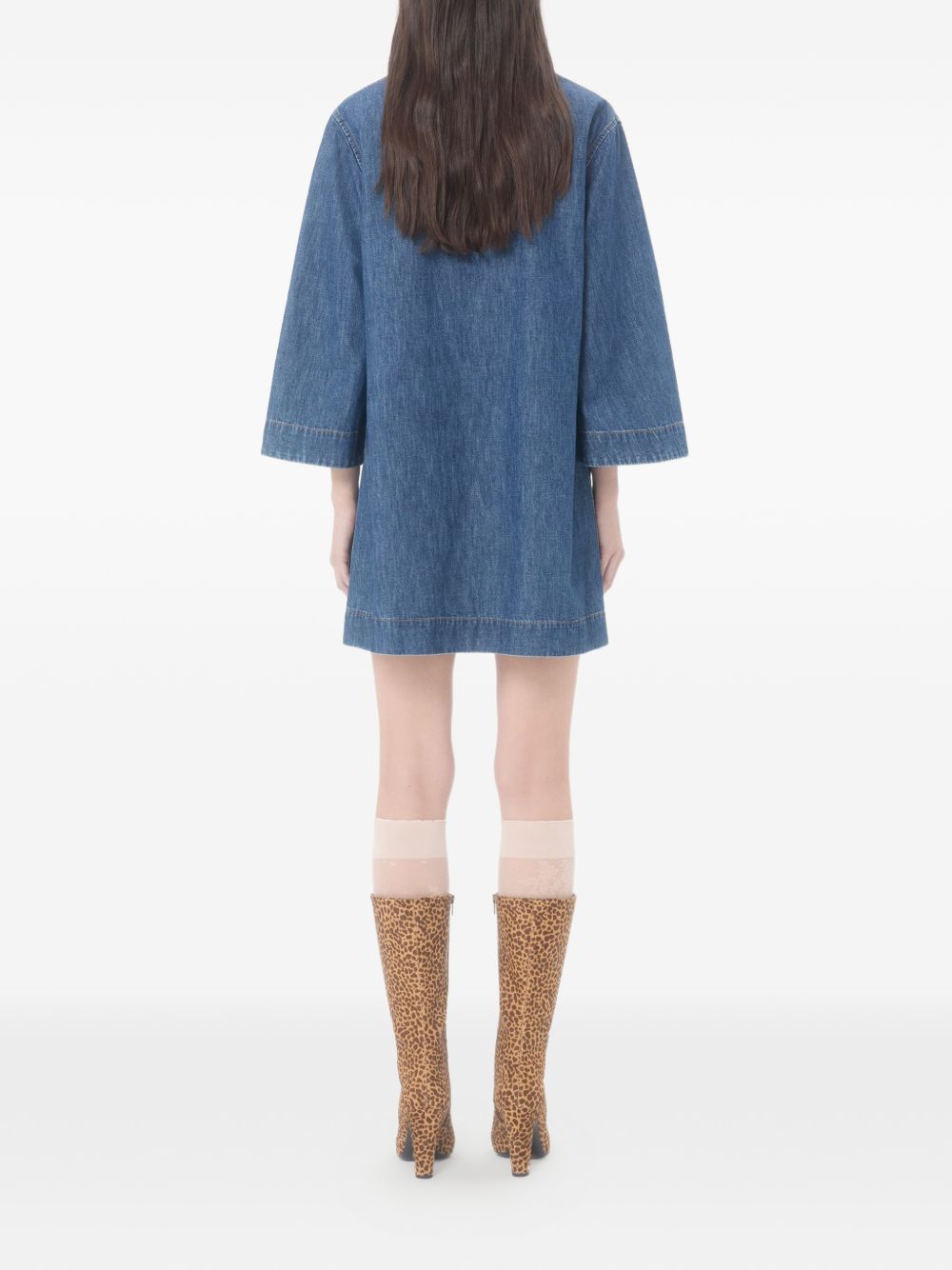 Valentino Dresses Blue Cotton