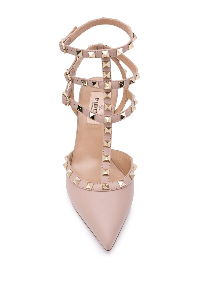 Valentino Garavani With Heel Powder Calf Leather