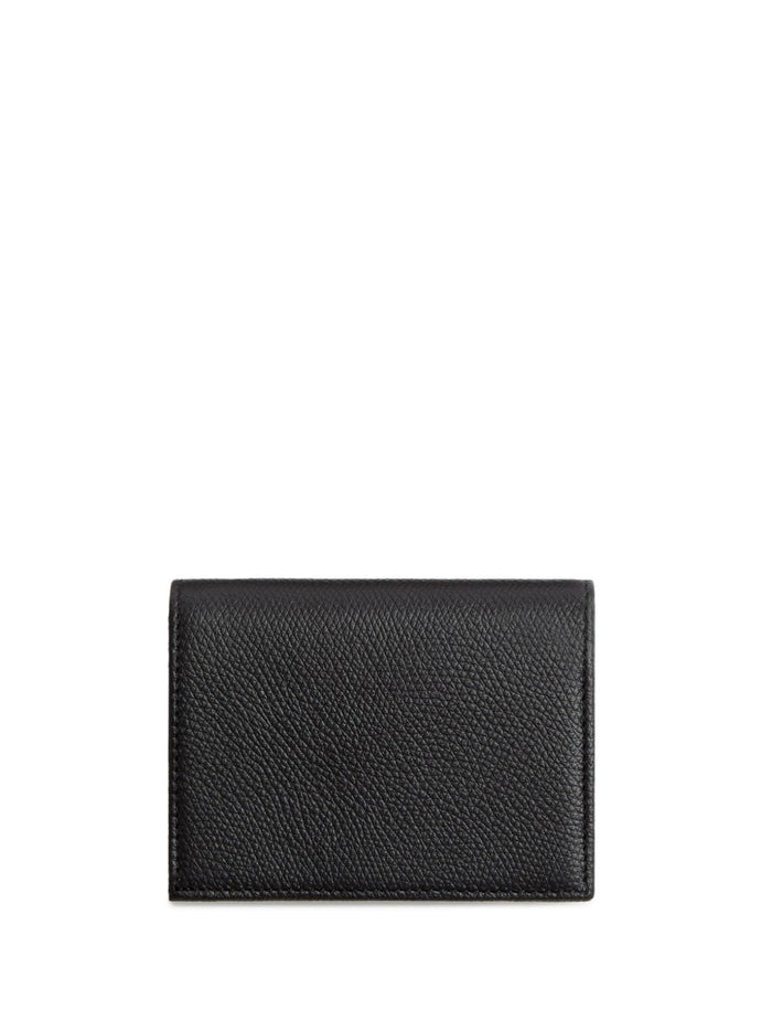 Valentino Garavani Wallets Black Calf Leather