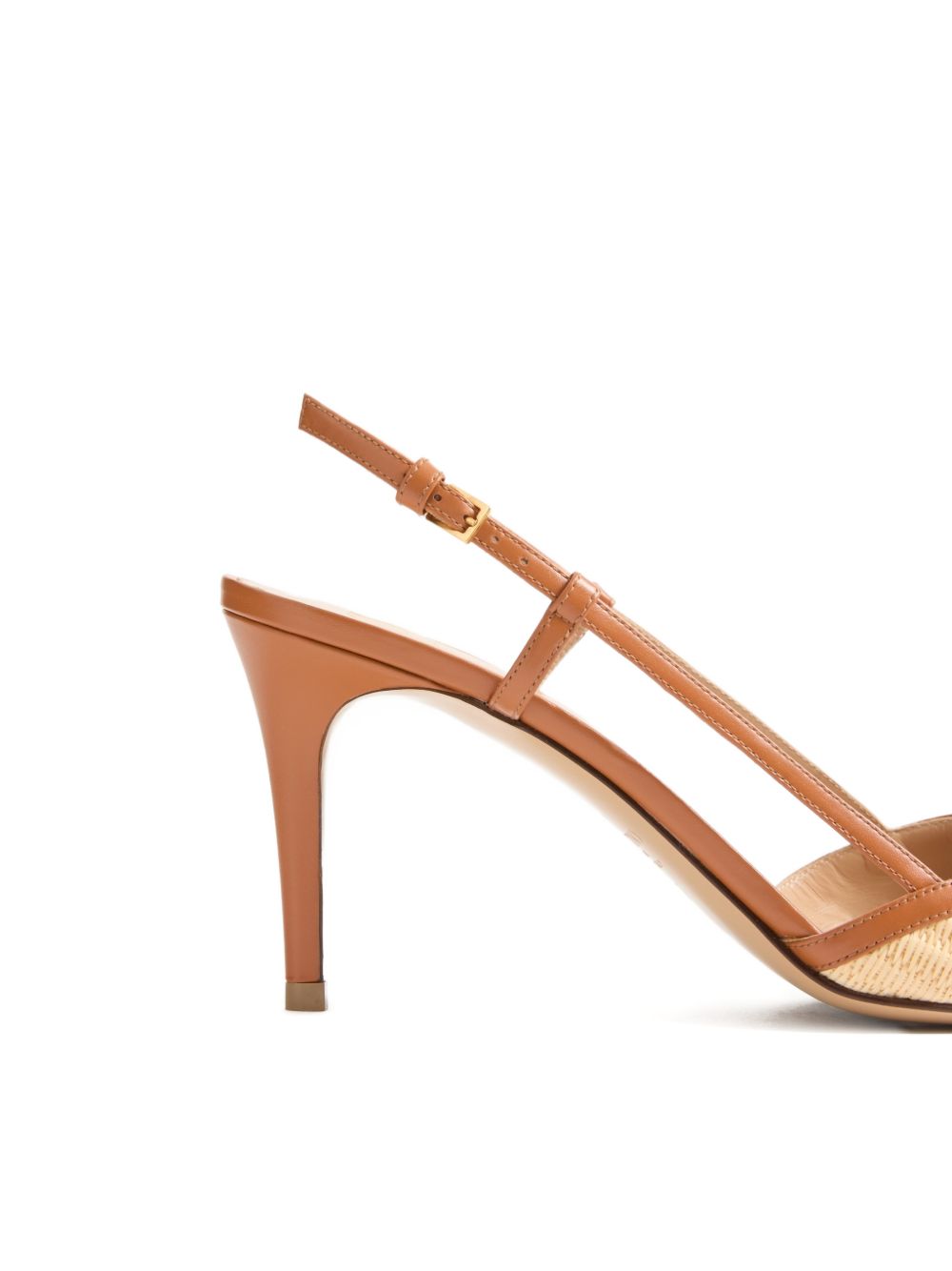 Valentino Garavani With Heel Beige Cotton Viscose