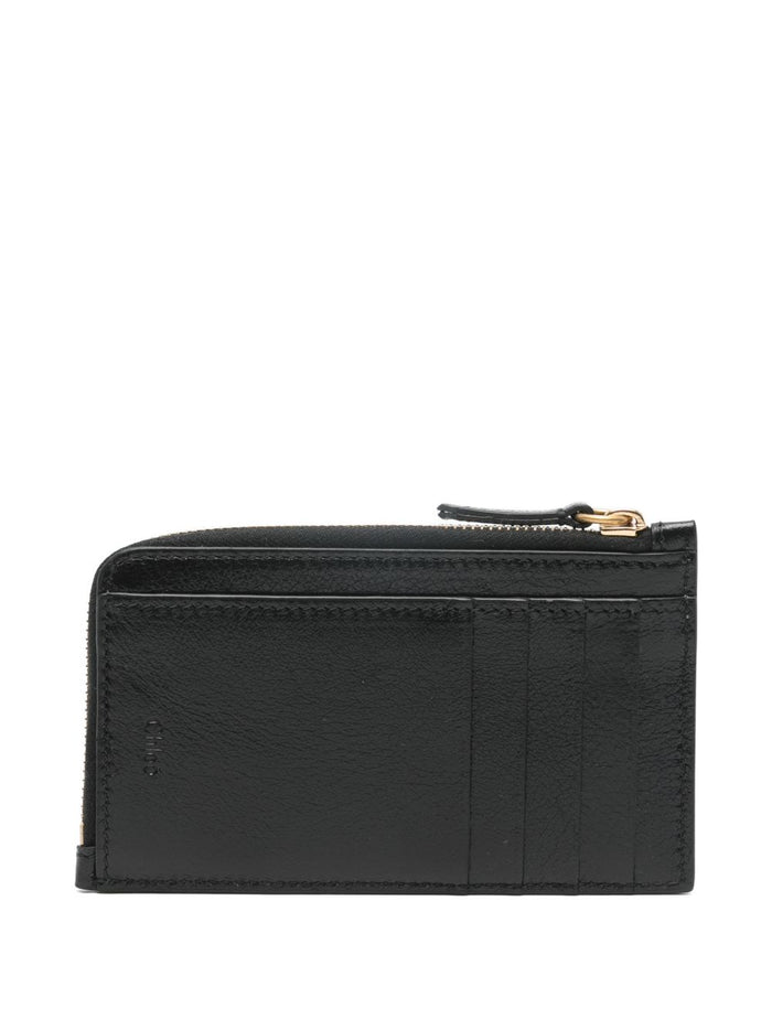 Chloè Wallets Black Leather