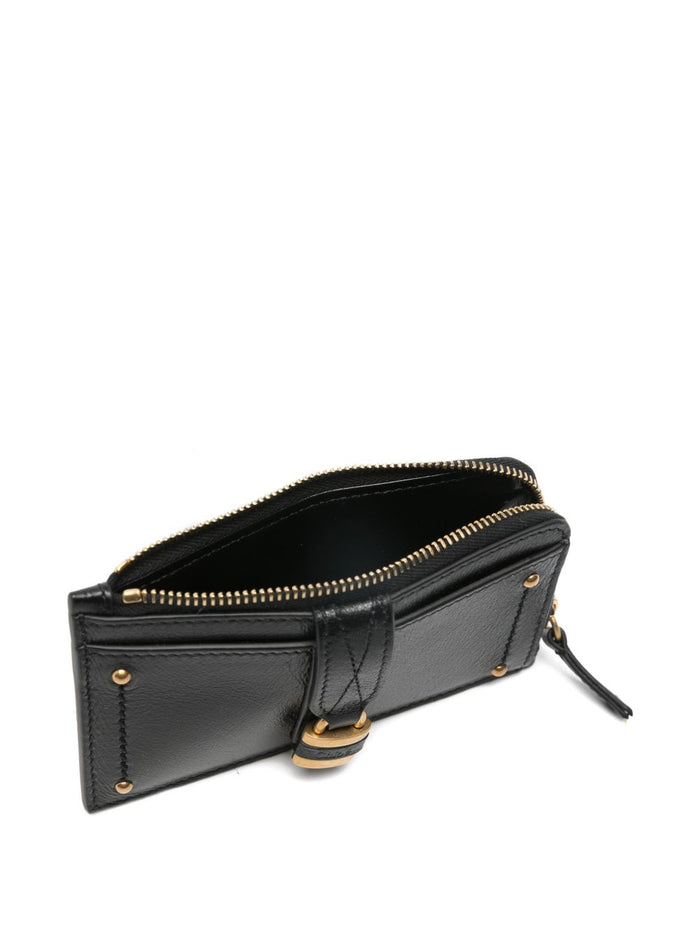 Chloè Wallets Black Leather