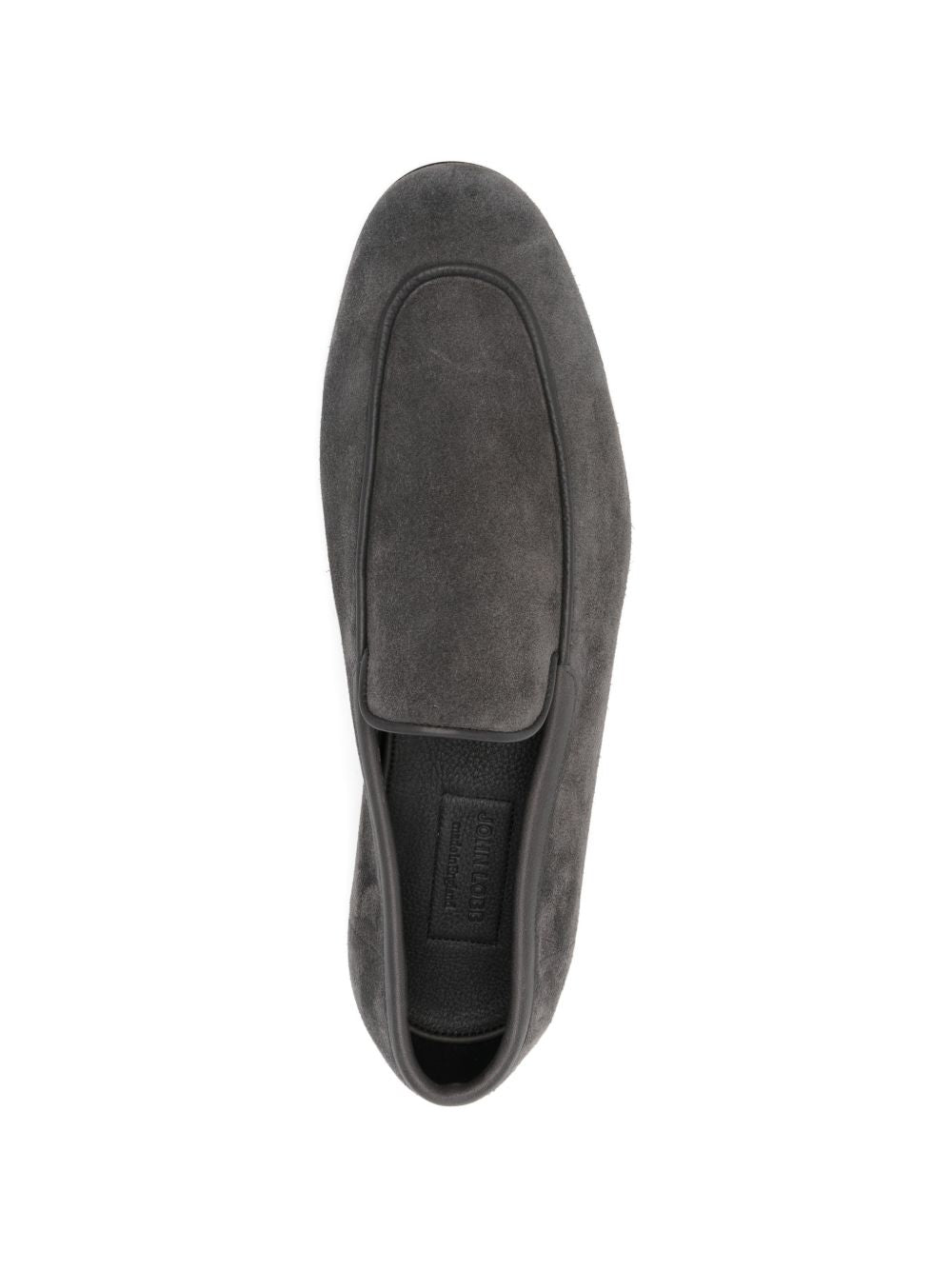 John Lobb Flat shoes Black Suede