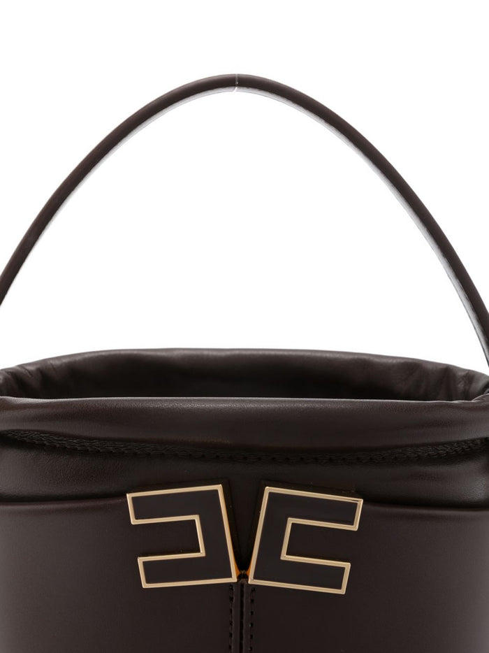 Elisabetta Franchi Bags Brown Polyurethane Polyester