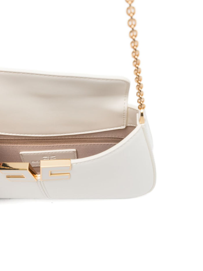 Elisabetta Franchi Bags Ivory Polyurethane Polyester