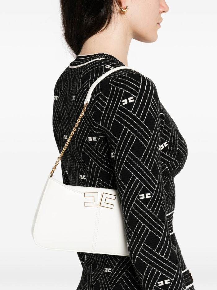 Elisabetta Franchi Bags Ivory Polyurethane Polyester