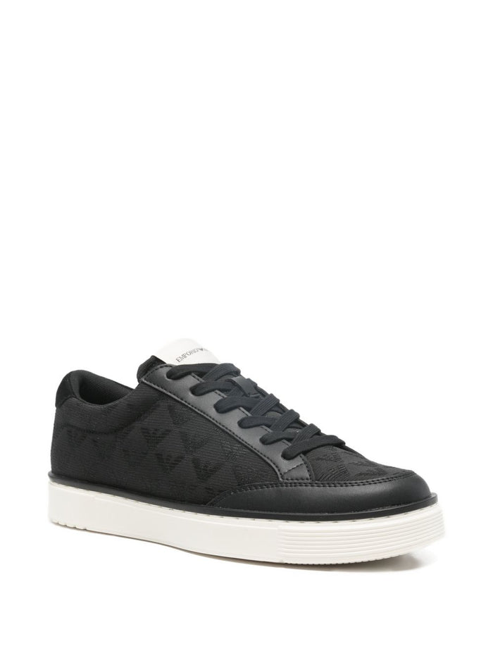Emporio Armani Sneakers Black Polyester