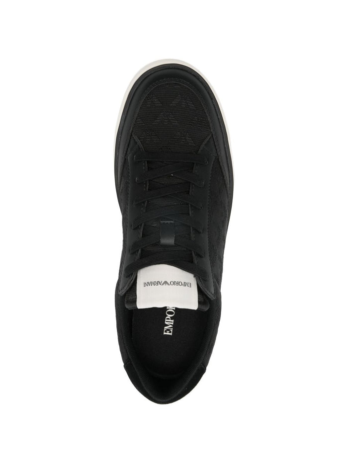 Emporio Armani Sneakers Black Polyester