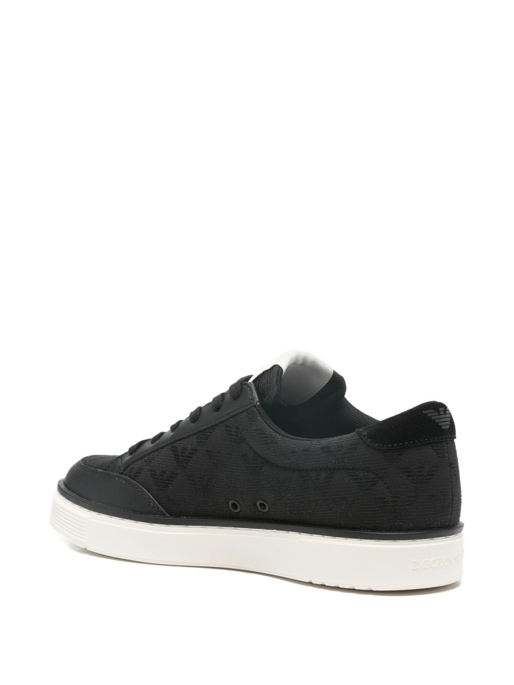Emporio Armani Sneakers Black Polyester