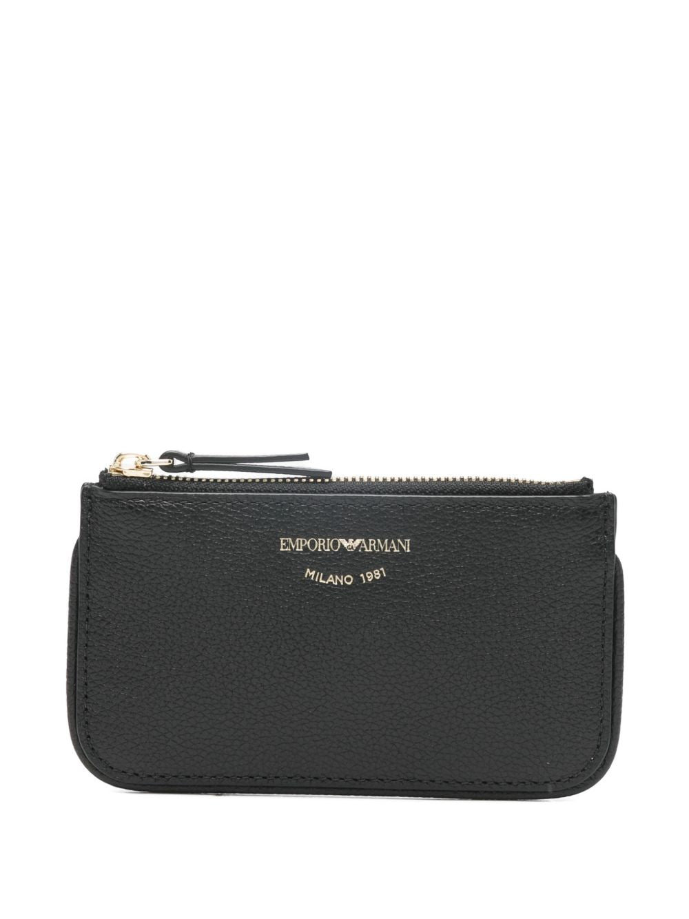 Emporio Armani Wallets Black Bovine Leather