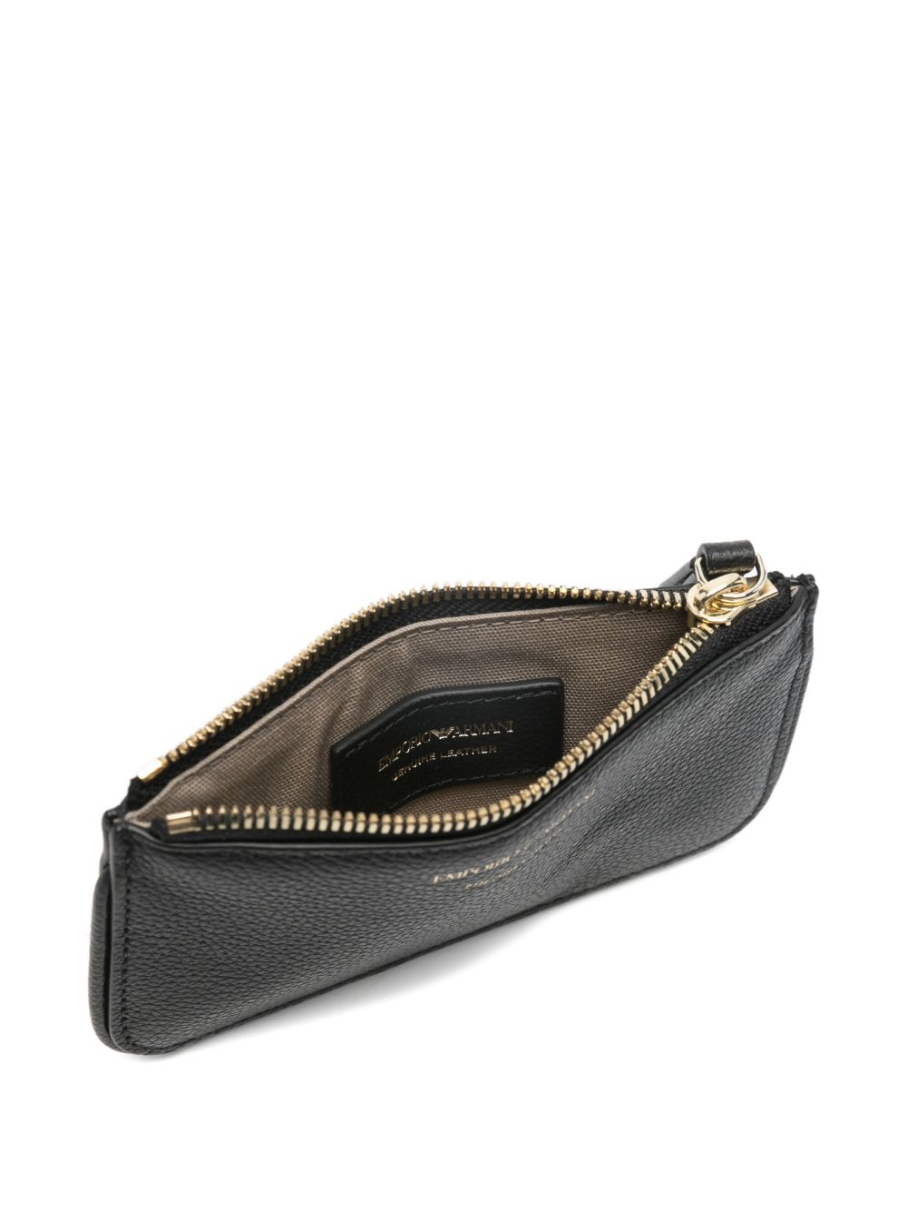 Emporio Armani Wallets Black Bovine Leather