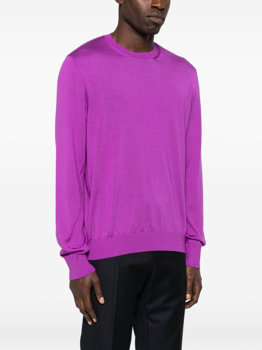 Tom Ford Sweaters Purple Silk