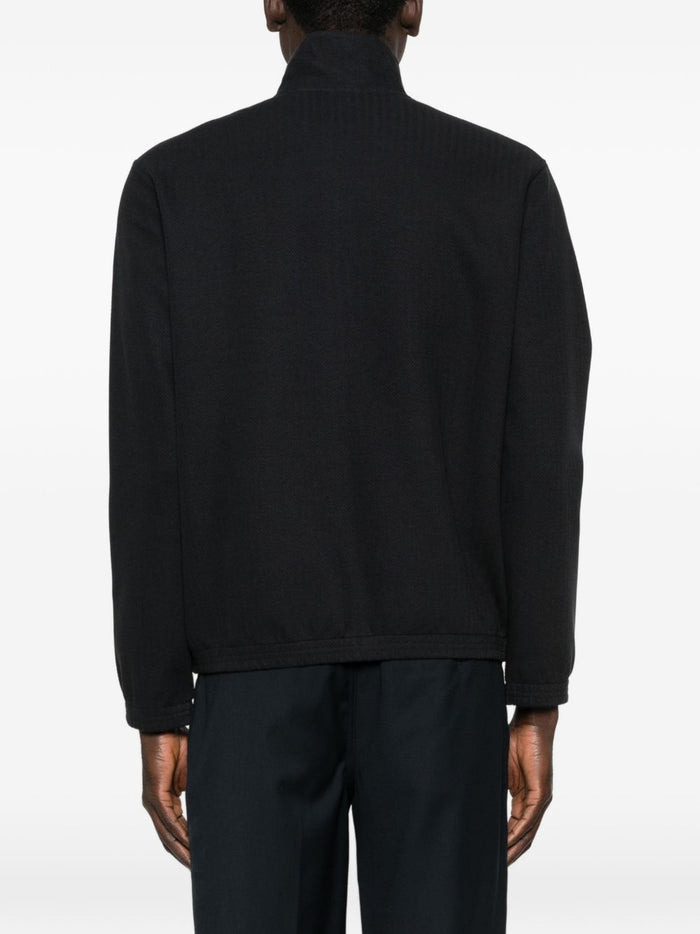 Emporio Armani Sweaters Blue Elastane
