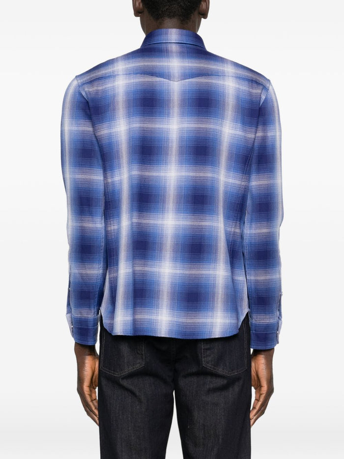 Tom Ford Shirts Blue Cotton