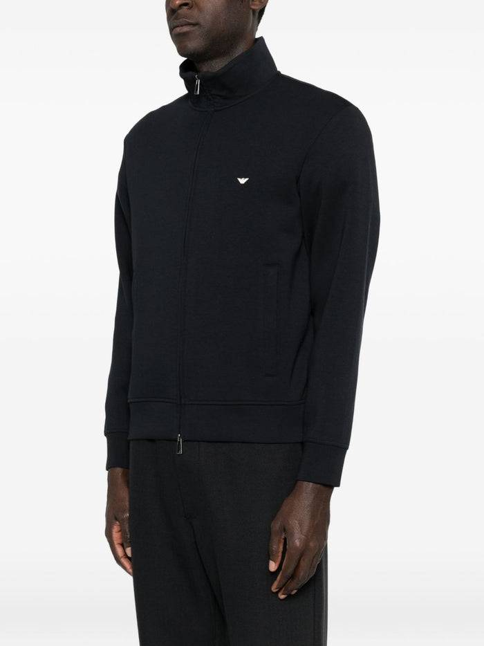 Emporio Armani Sweaters Blue Polyester