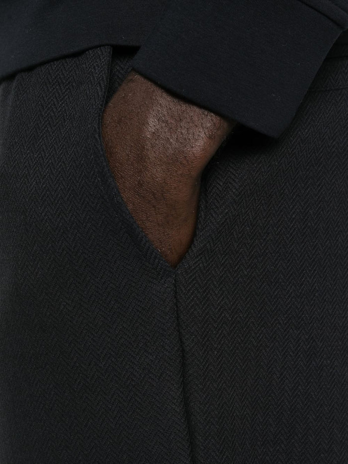 Emporio Armani Trousers Blue Elastane