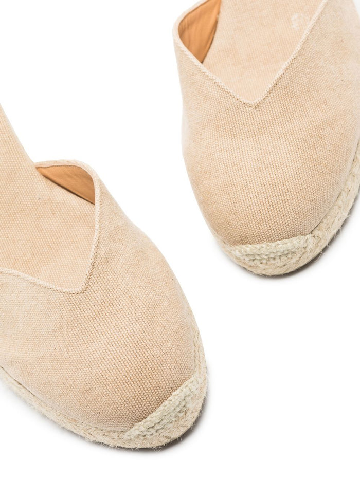 Castaner Flat shoes Beige Leather