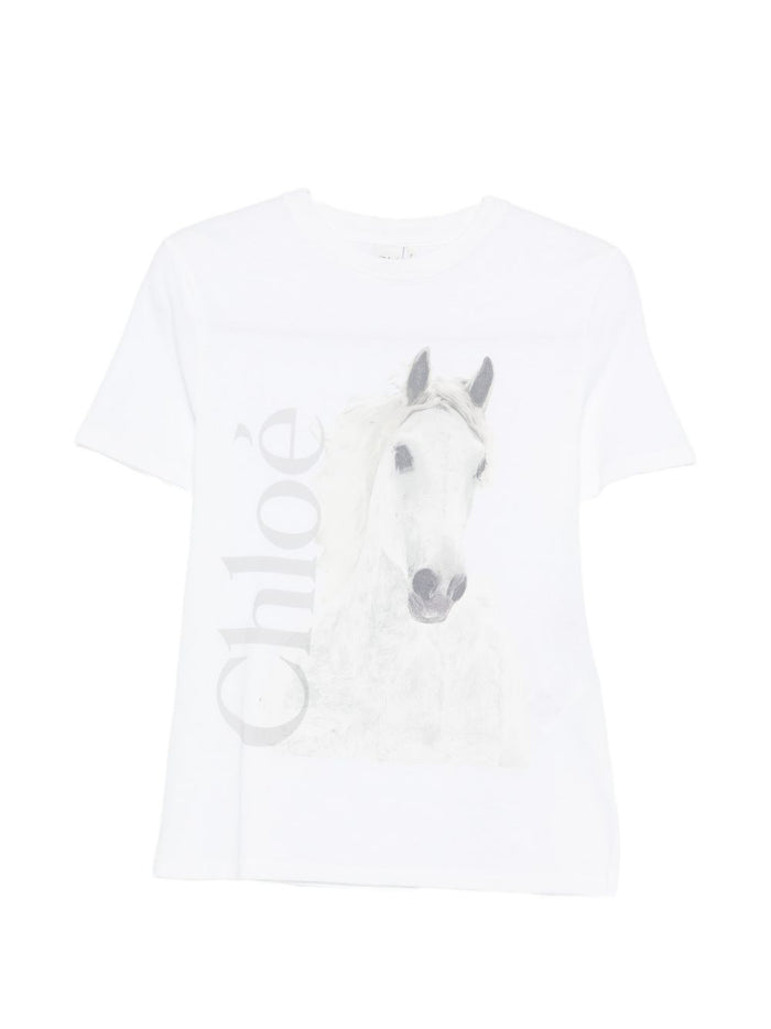 Chloè T-Shirts And Polos White Cotton
