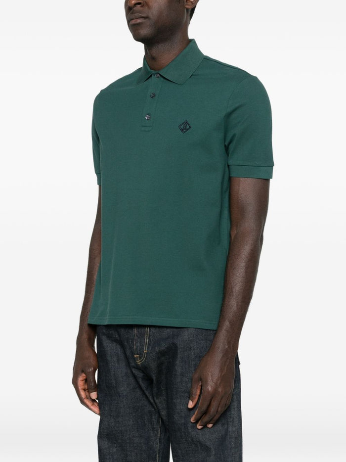 Herno T-shirts and Polos Green Cotton