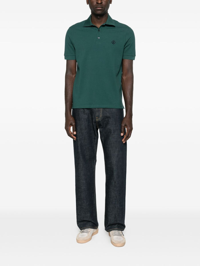 Herno T-shirts and Polos Green Cotton