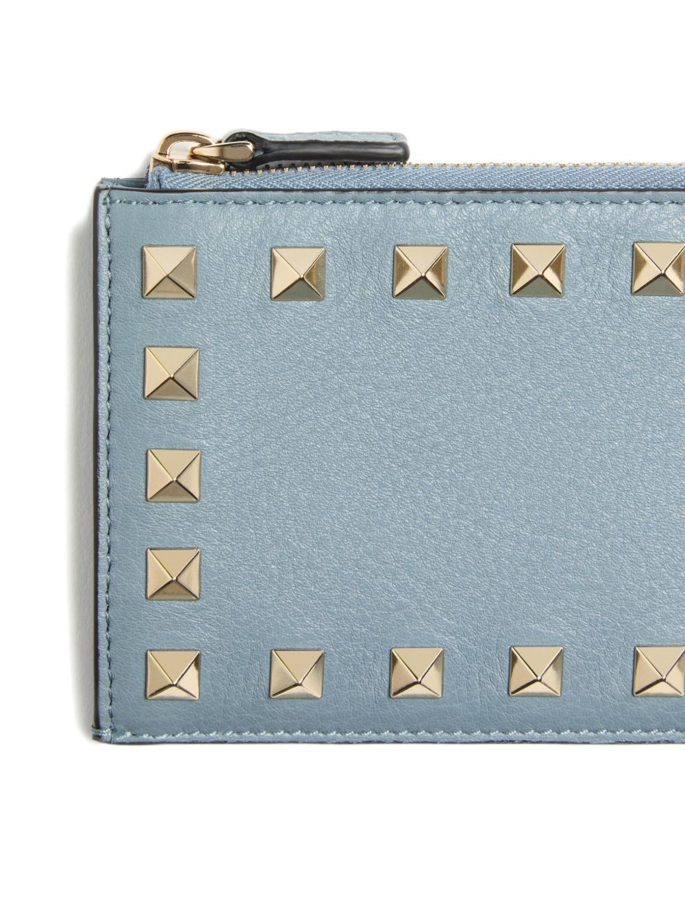 Valentino Garavani Wallets Grey Calf Leather