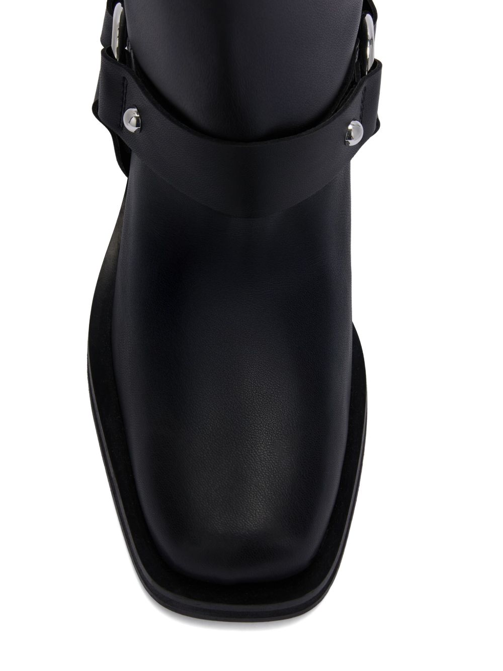 GANNI Boots Black Recycled Leather