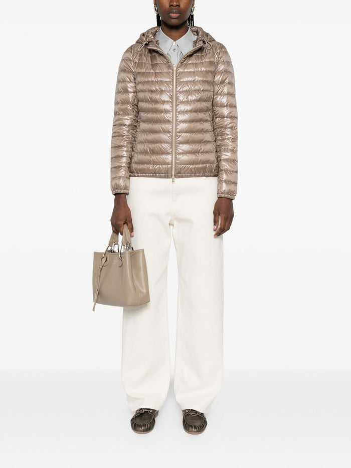 Herno Coats Dove Grey Outer: Polyamide