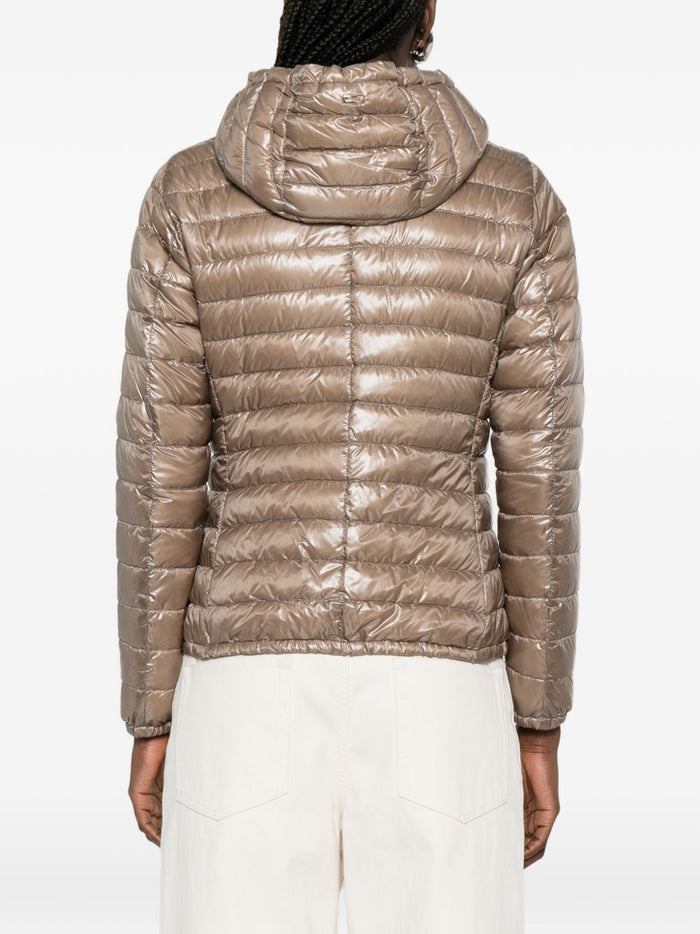 Herno Coats Dove Grey Outer: Polyamide