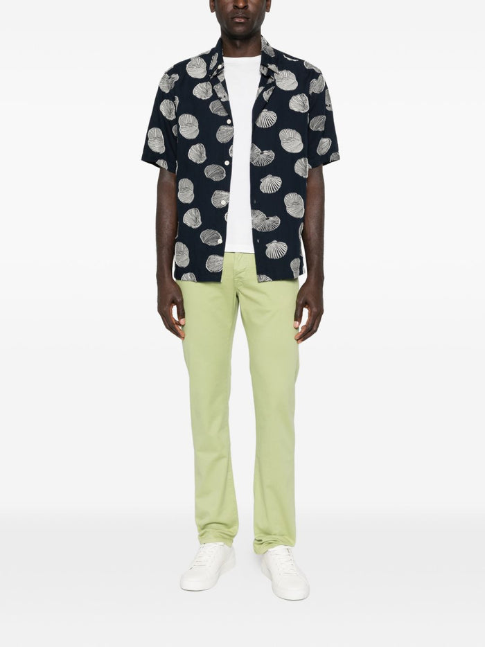 Jacob Cohen Jeans Green Cotton