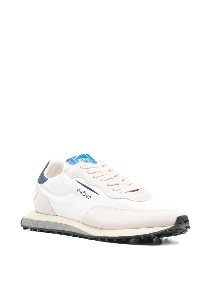 Ghoud Sneakers White Leather 100 %