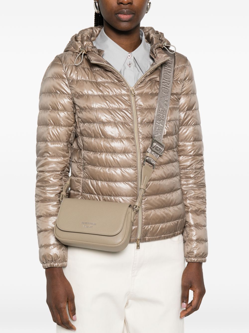 Emporio Armani Bags Dove Grey Thermoplastic Polyurethane