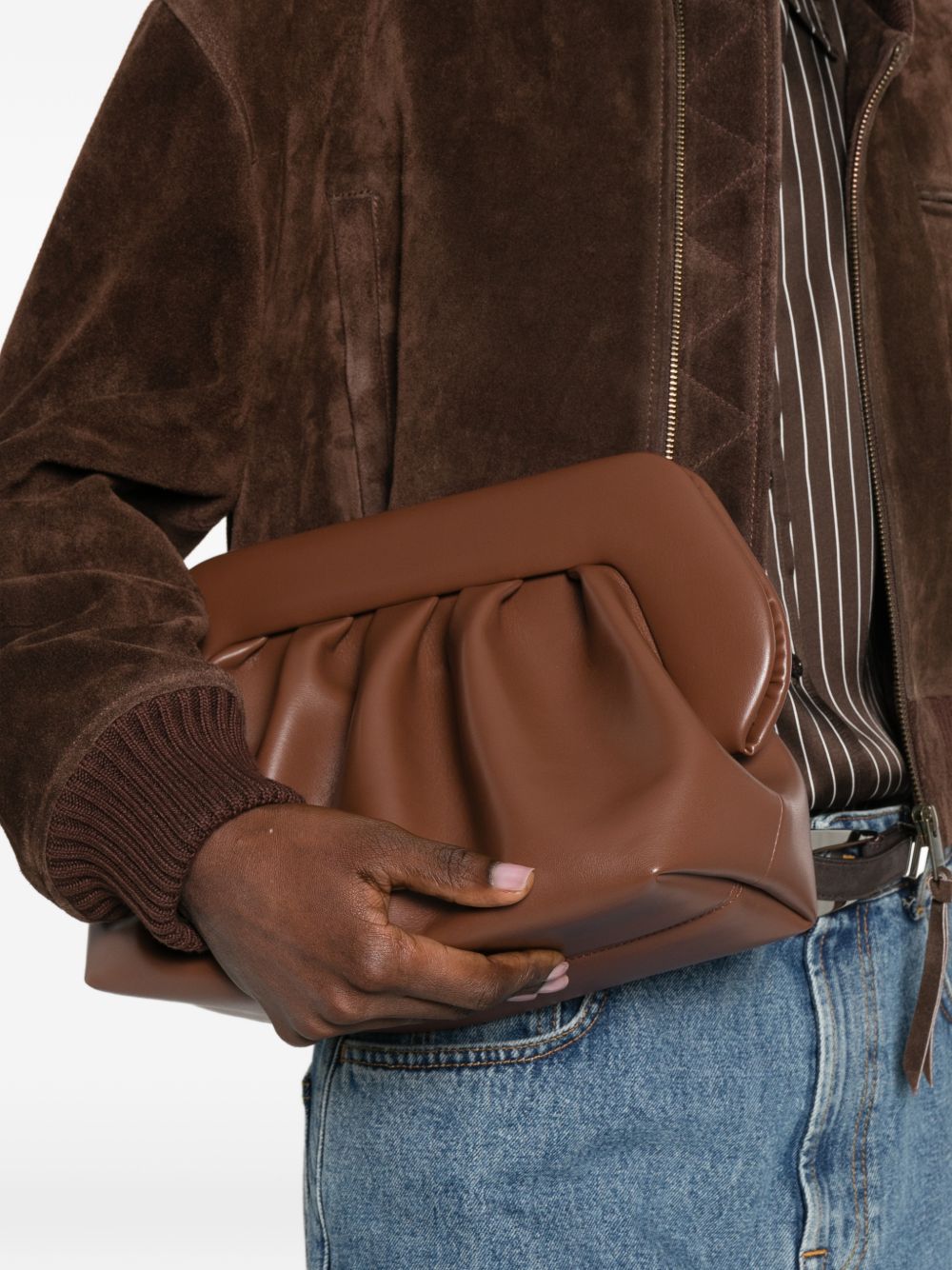 THEMOIRE Bags Brown Polyurethane