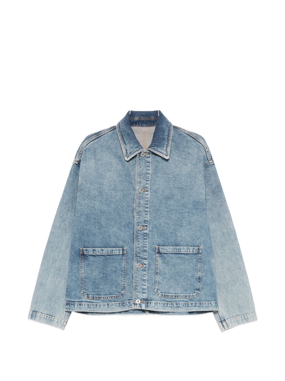 EMPORIO ARMANI CAPSULE PRE Coats Clear Blue Elastane