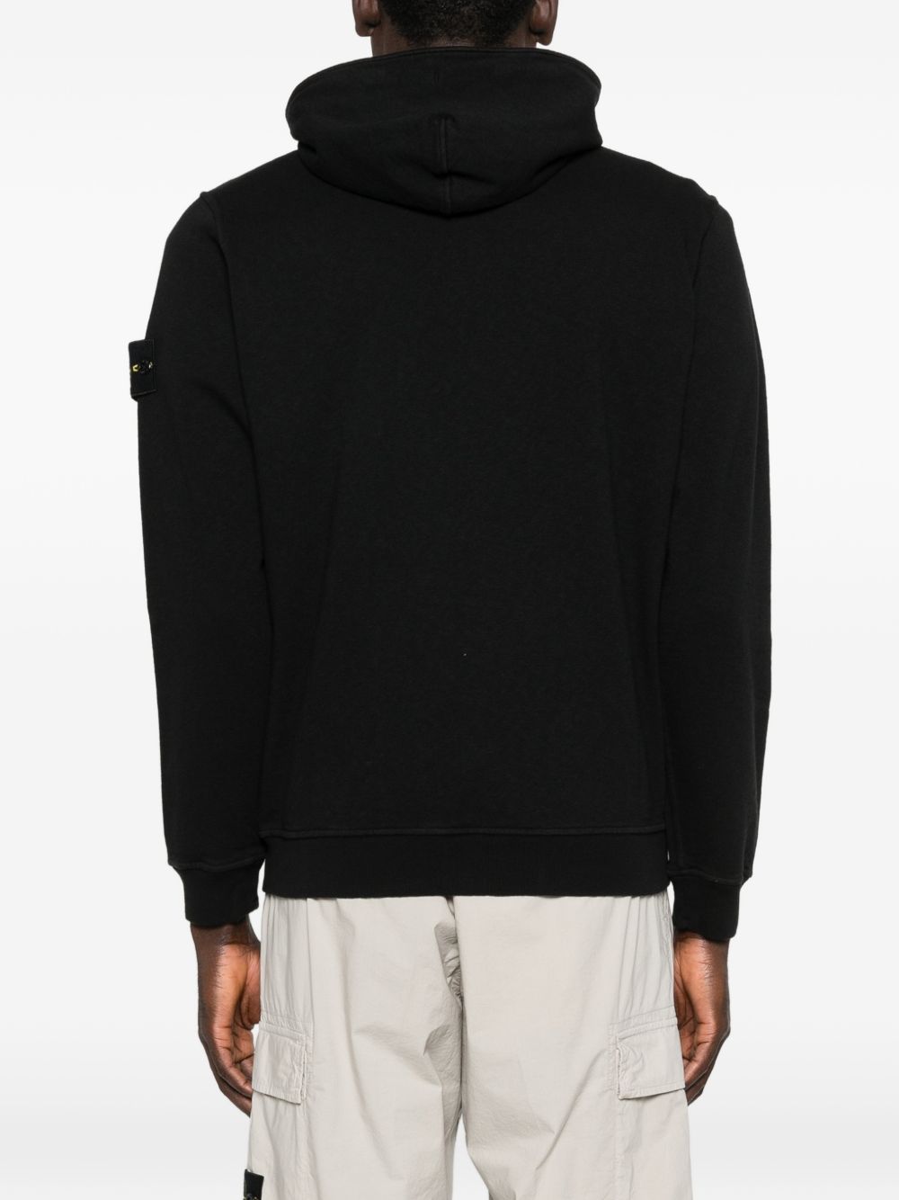 Stone Island Sweaters Black Cotone