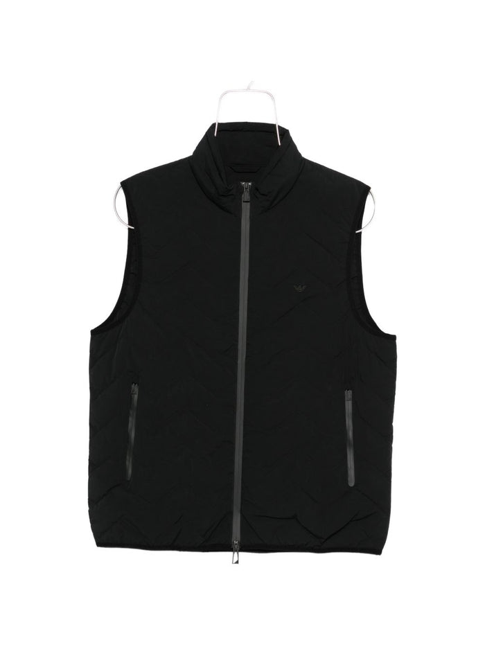 Emporio Armani Jackets Black Polyamide