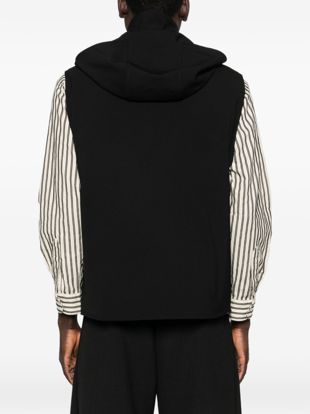 E.ARMANI EXCLUSIVE PRE Jackets Black Virgin Wool